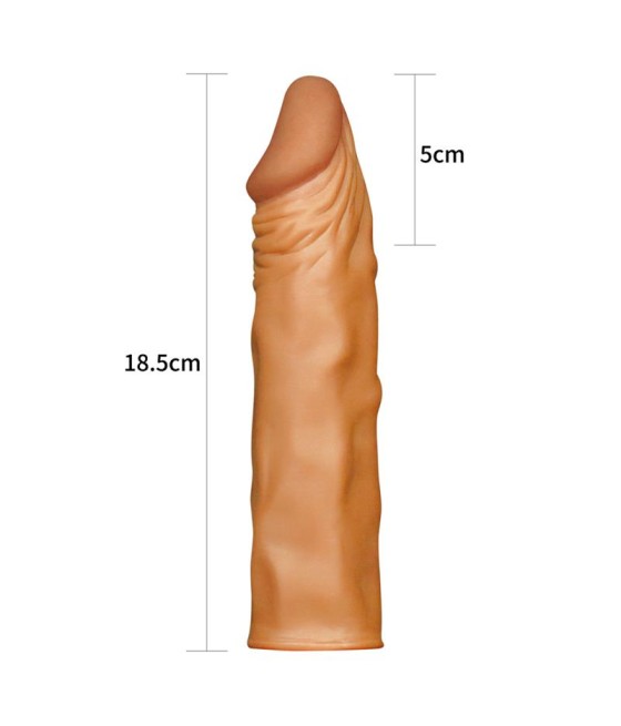 Funda para el Pene Add 2 Pleasure X Tender Marron