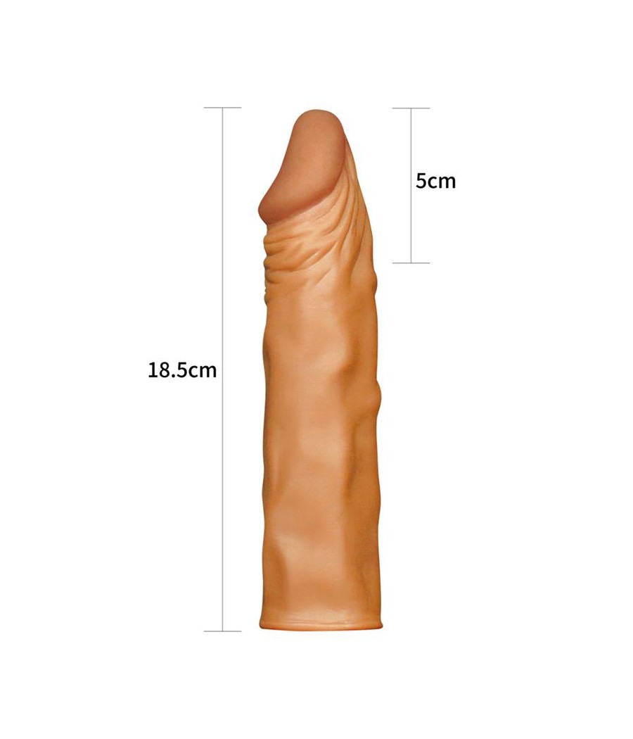 Funda para el Pene Add 2 Pleasure X Tender Marron