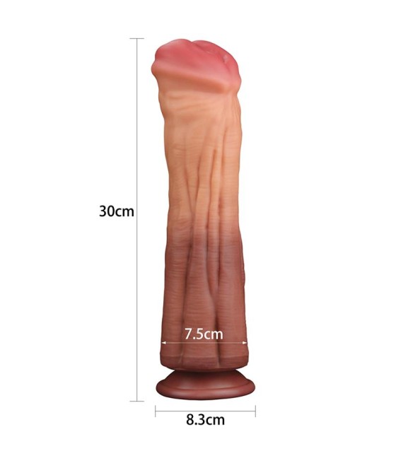 Dildo Nature 12 Dual Layer