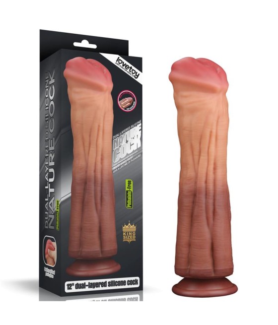 Dildo Nature 12 Dual Layer