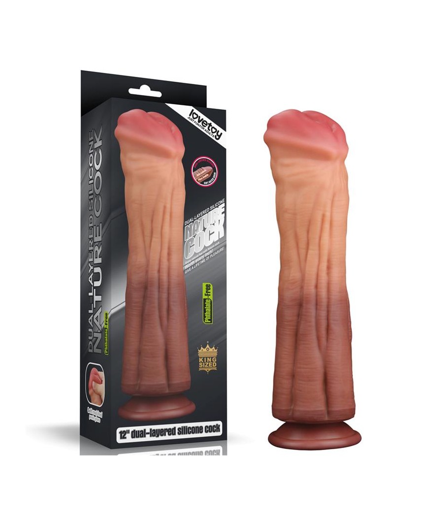 Dildo Nature 12 Dual Layer