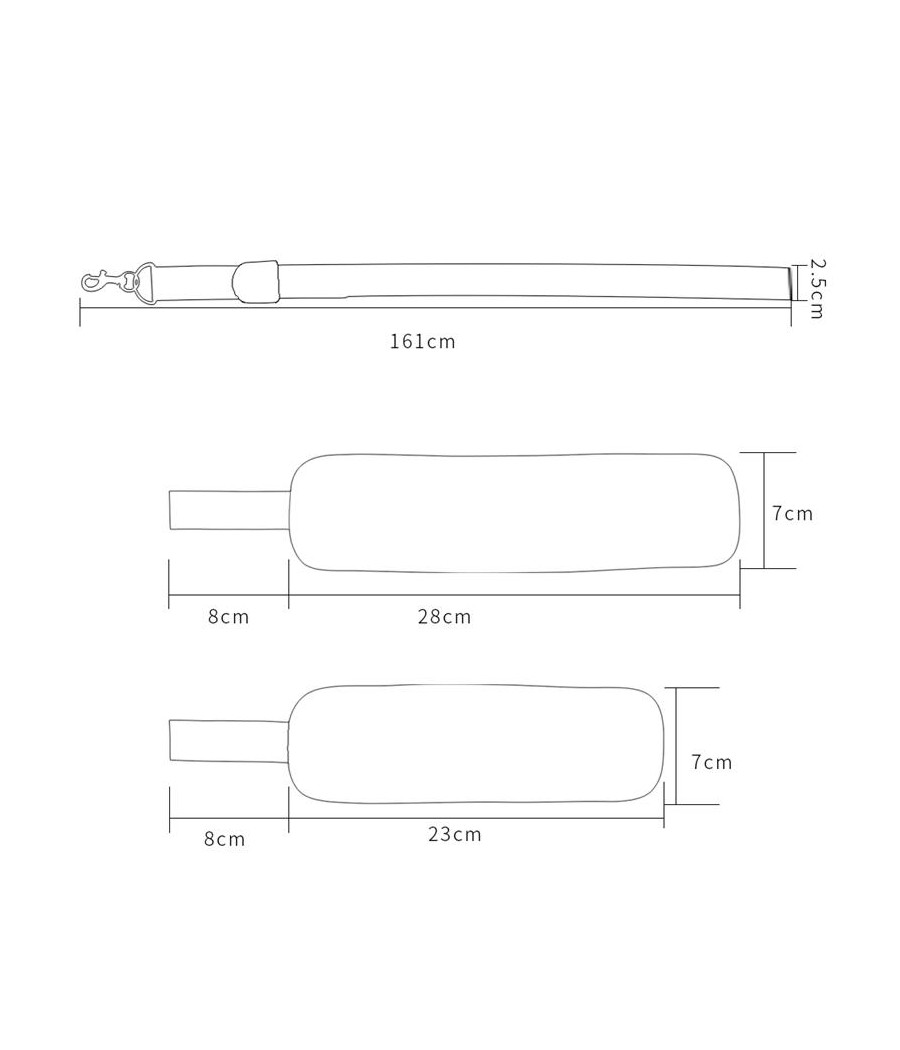 Restricciones de Cama Velcro Ajustable