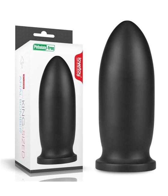 Dildo King Sized Anal Bomber 9 Negro