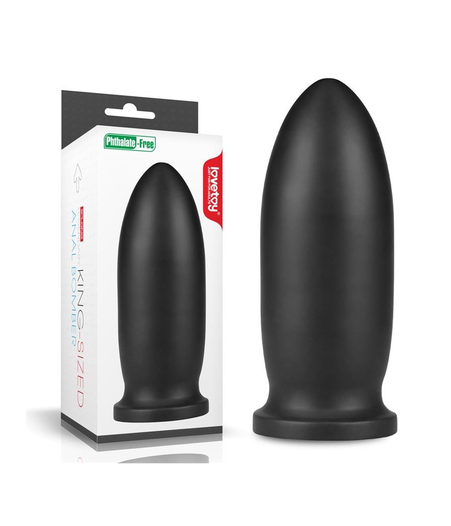 Dildo King Sized Anal Bomber 9 Negro