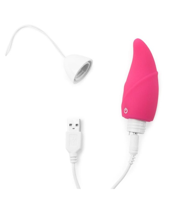 Huevo Vibrador iJoy Control Remoto USB Rosa