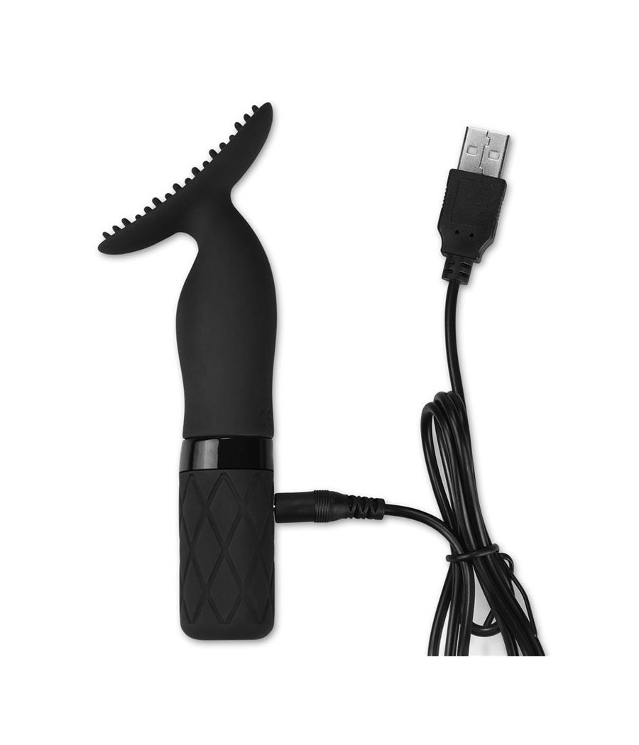 Estimulador O Sensual Clit Jiggle USB Negro