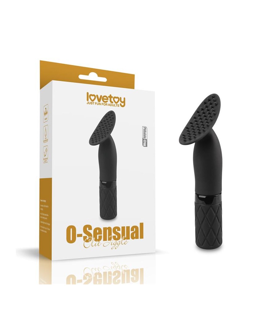 Estimulador O Sensual Clit Jiggle USB Negro