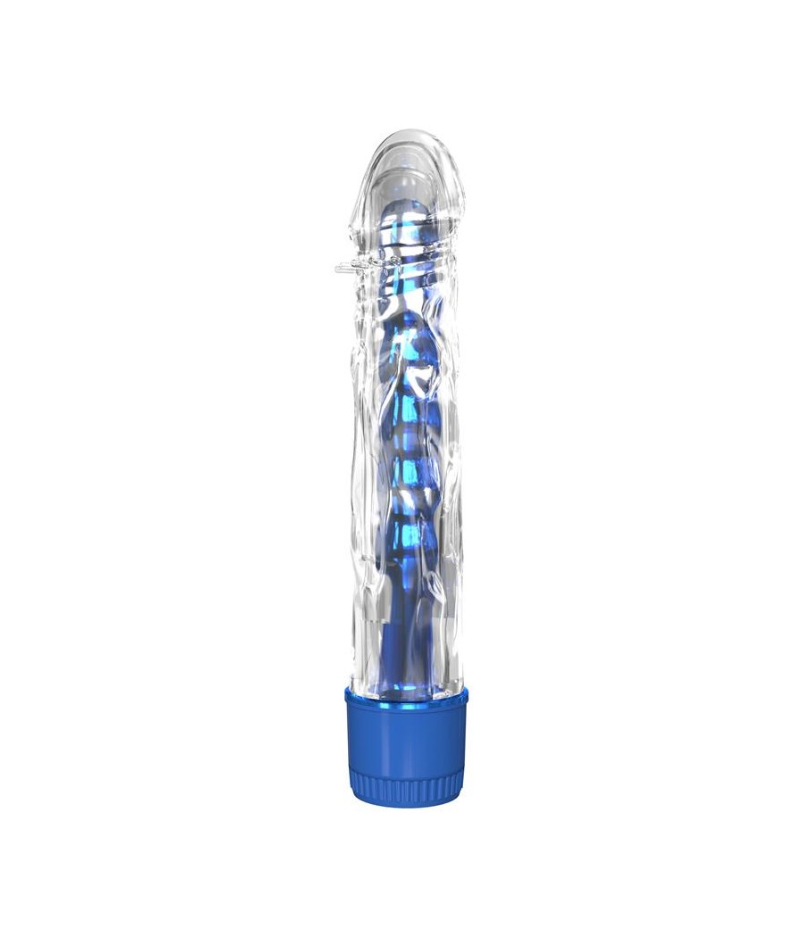 Vibrador Mr Twister Azul Metalico 17 cm