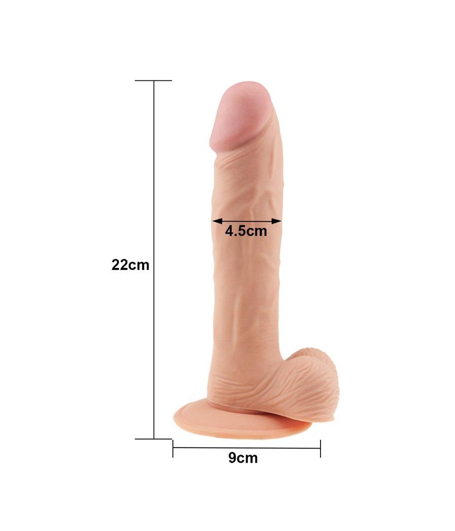 Dildo The Ultra Soft Dude 9 Natural