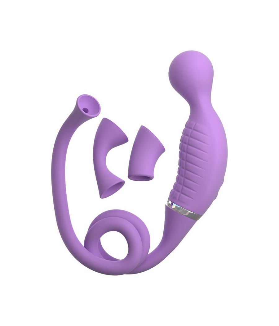 Climax Her Vibrador y Estimulador con 2 Cabezales