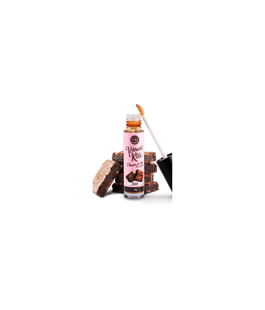 Lip Gloss Vibrant Kiss Sabor Brownie