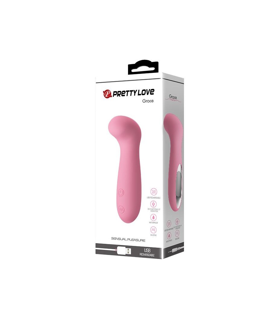 Vibrador Grace Color Rosa Claro CL50