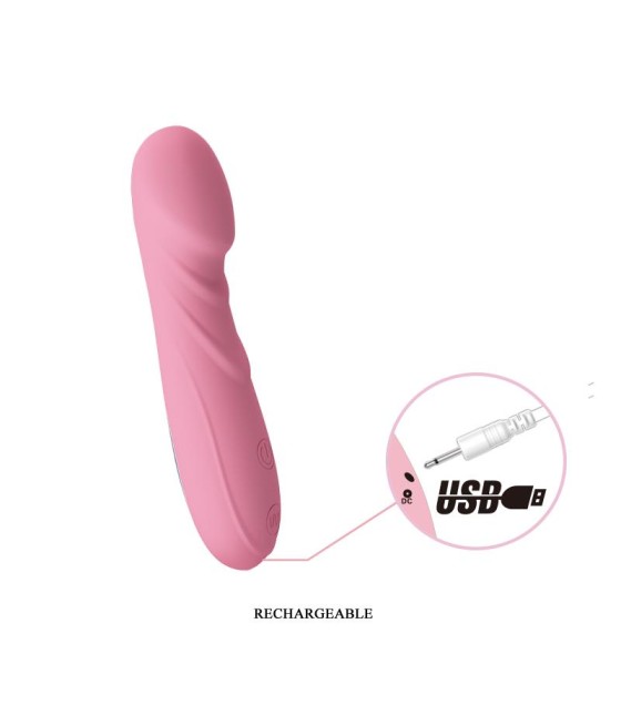 Vibrador Candice Color Rosa Claro