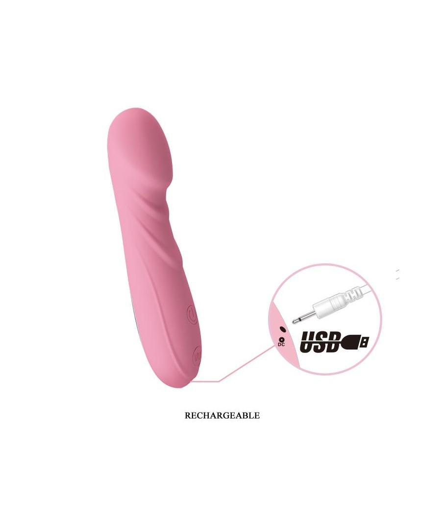 Vibrador Candice Color Rosa Claro