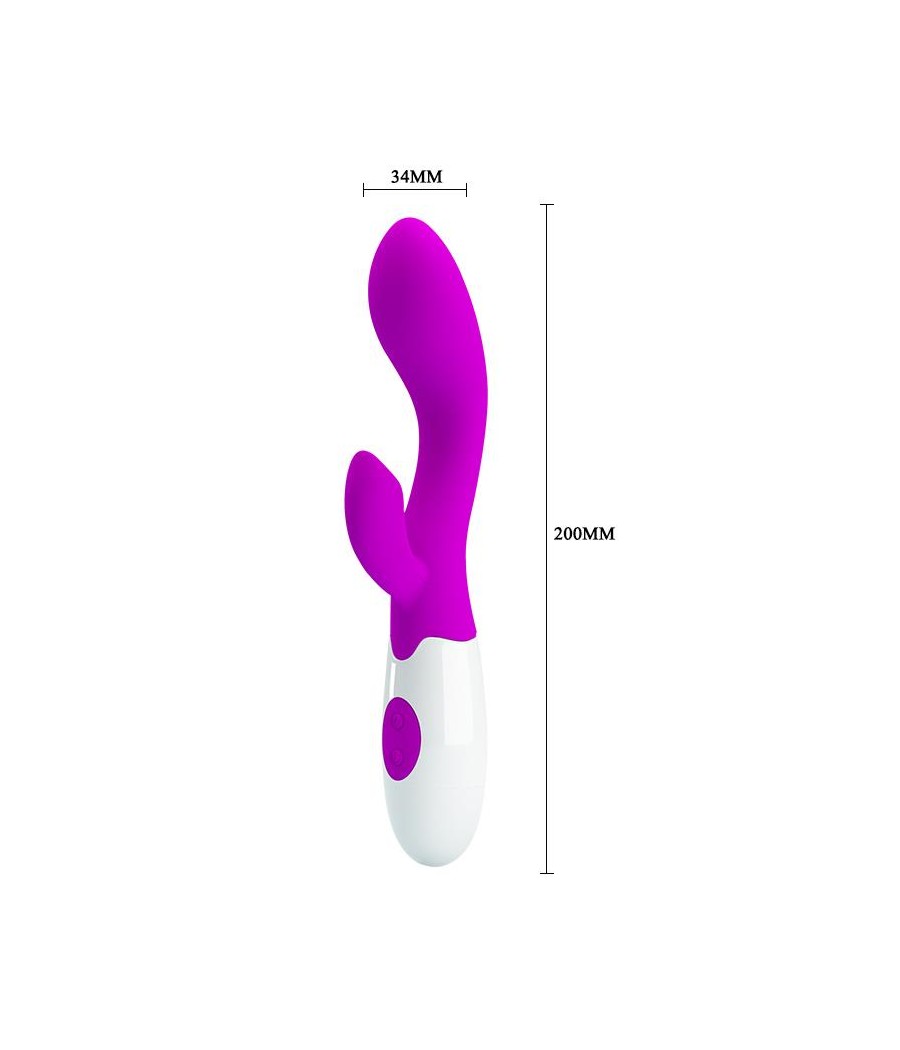 Vibrador Brighty Color Purpura