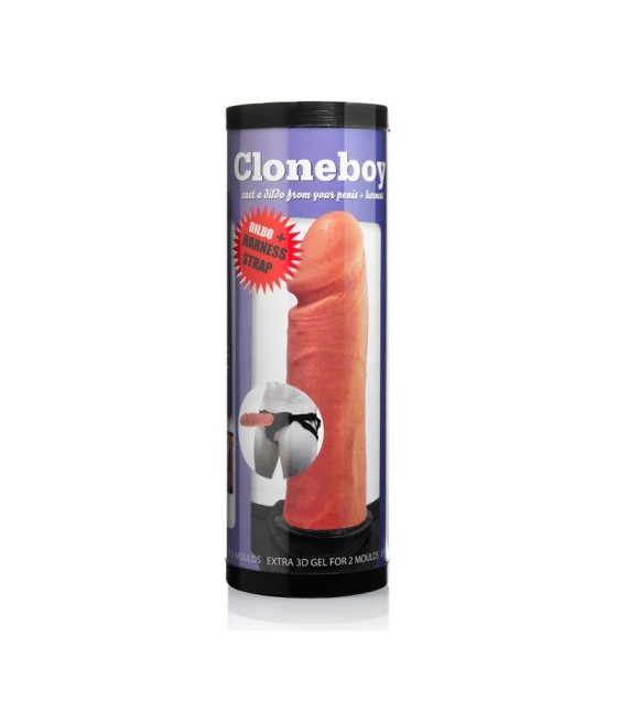 Clonador Dildo con Arnés Natural