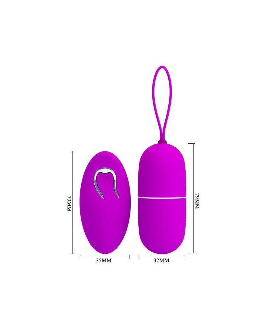 Huevo Vibrador Arvin Color Purpura