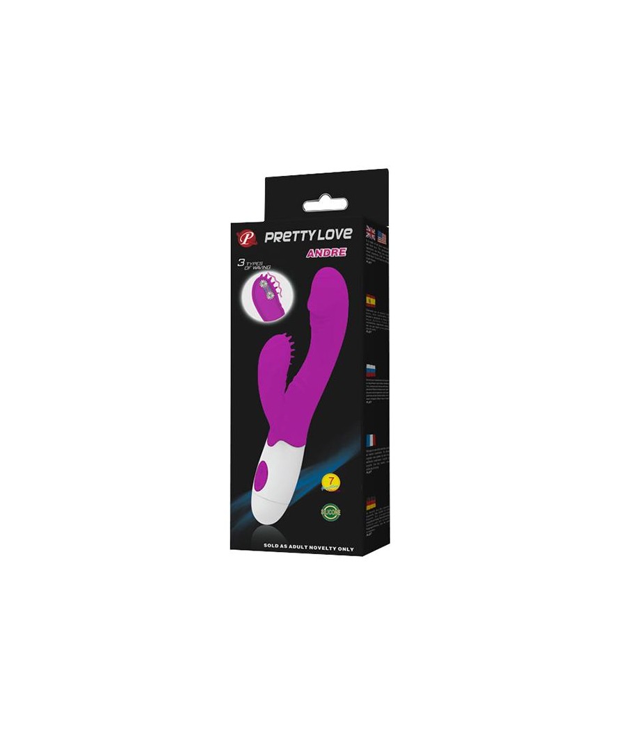 Vibrador Andre Color Purpura