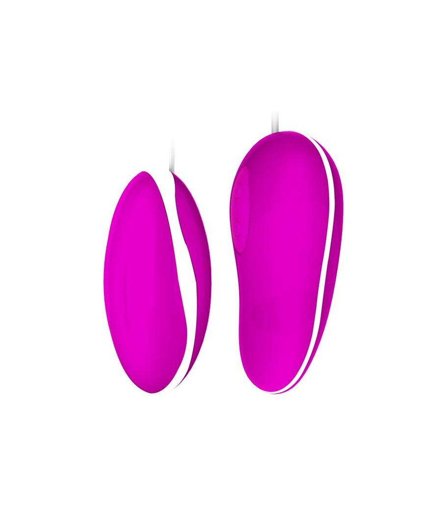 Huevo Vibrador Avery Color Rosa y Blanco