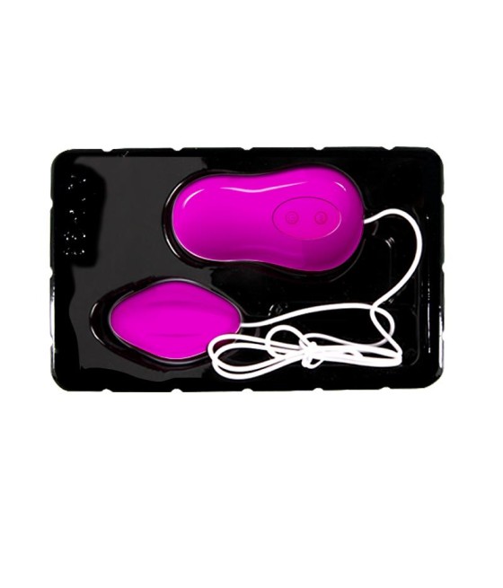 Huevo Vibrador Avery Color Rosa y Blanco