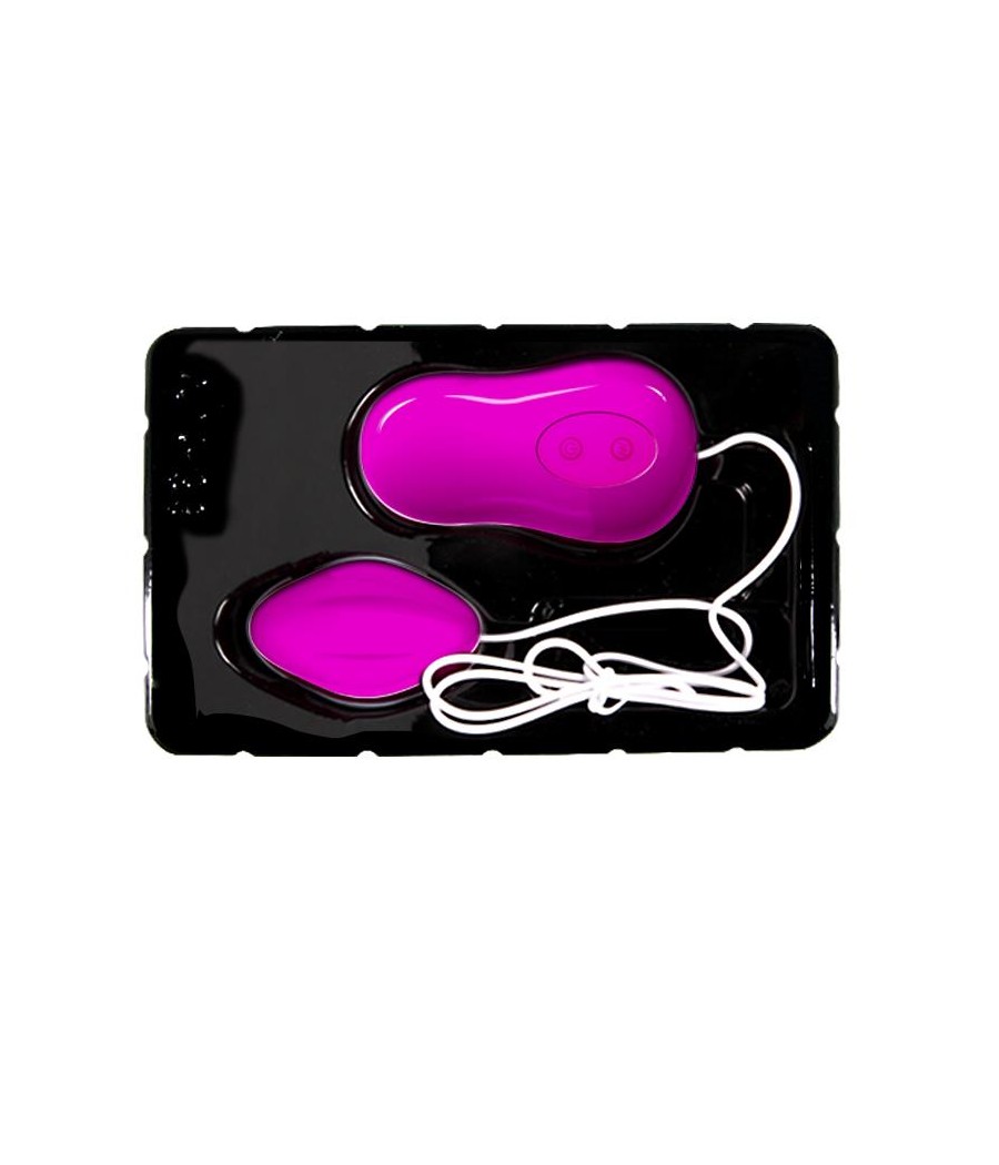 Huevo Vibrador Avery Color Rosa y Blanco