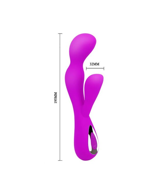 Pretty Love Vibrador Impluse Color Purpura cl25