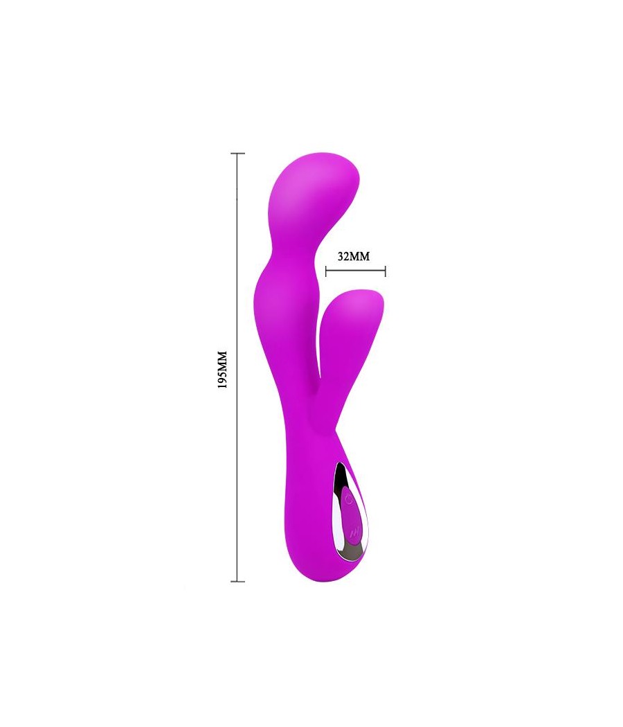 Pretty Love Vibrador Impluse Color Purpura cl25