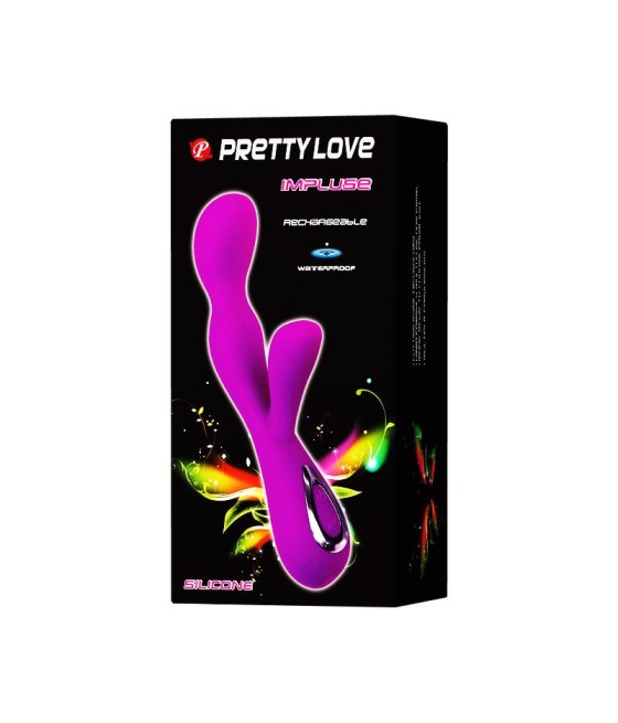 Pretty Love Vibrador Impluse Color Purpura cl25