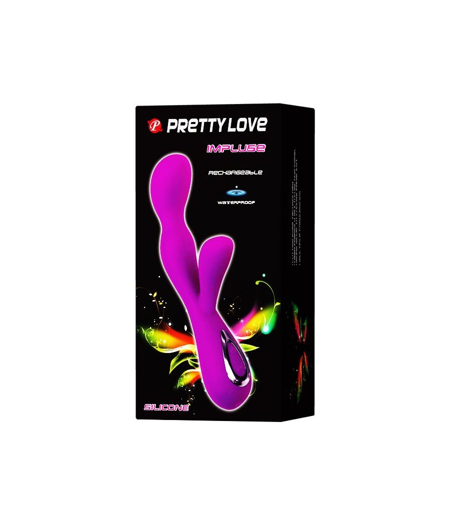 Pretty Love Vibrador Impluse Color Purpura cl25