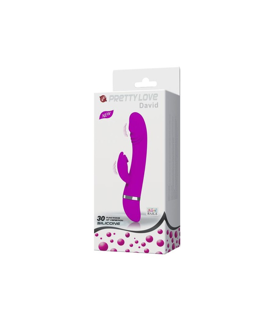 Vibrador David Color Purpura