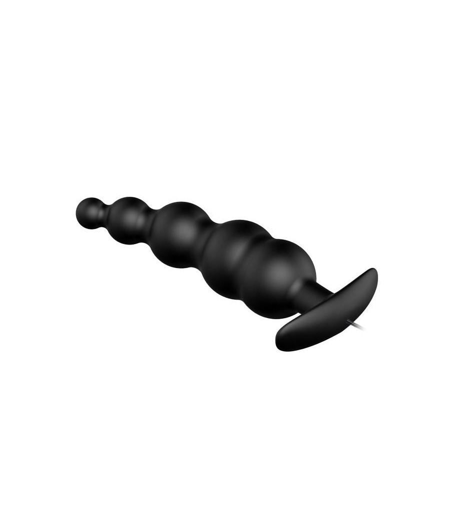 Vibrador Anal Burbujas Negro con Control Remo cl70