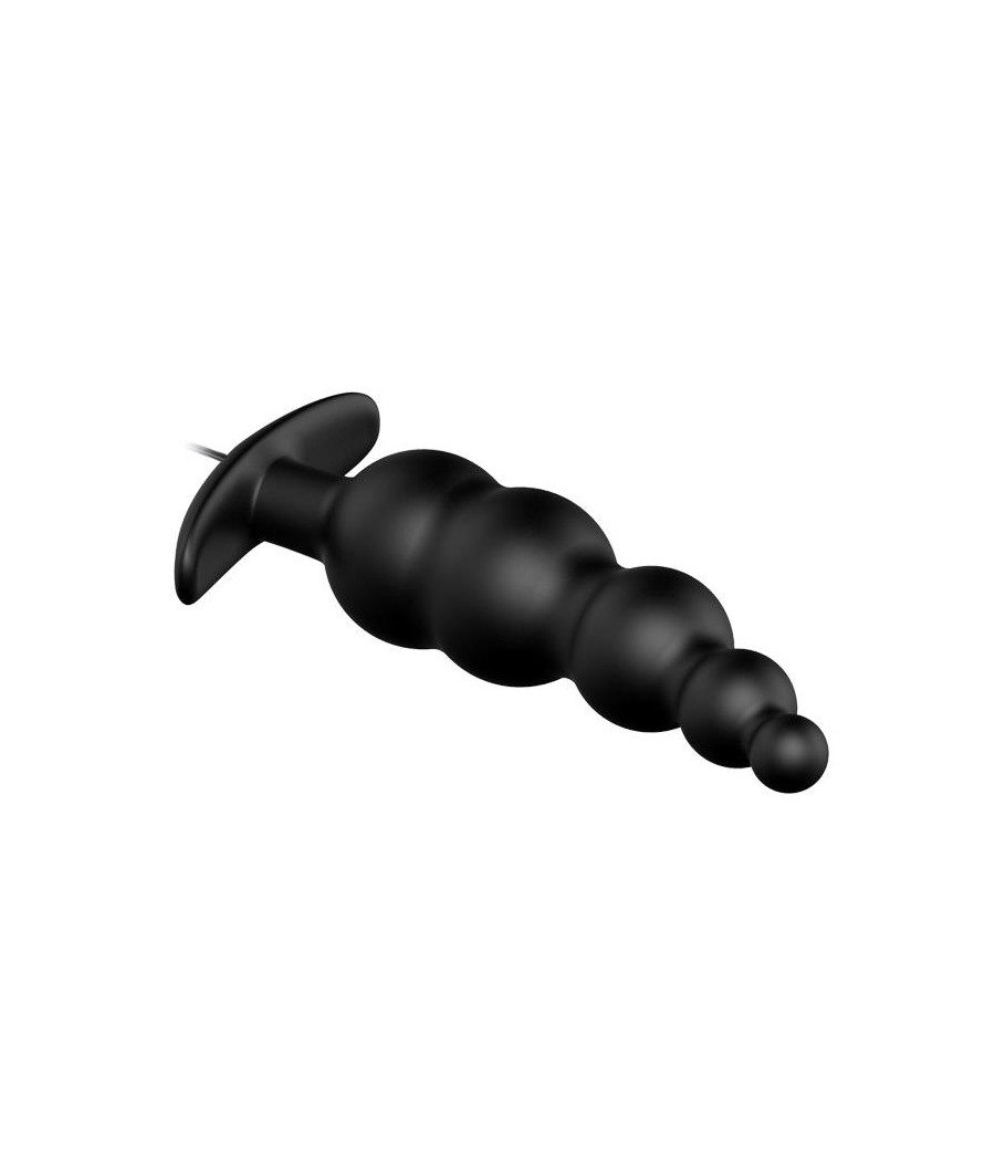 Vibrador Anal Burbujas Negro con Control Remo cl70