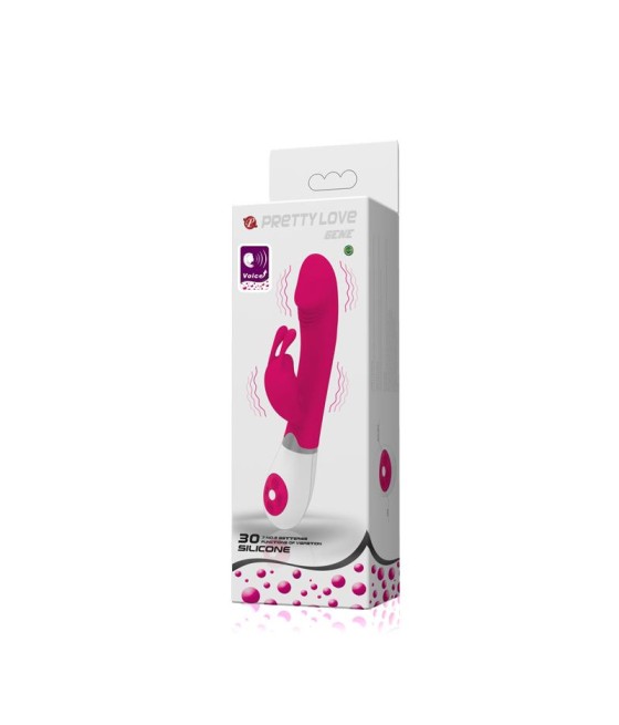 Vibrador Gene con Control por Voz Color Rosa