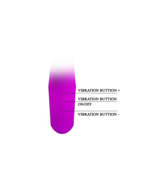 Vibrador Hot Rabbit Purpura