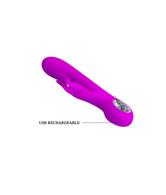 Vibrador Hot Rabbit Purpura