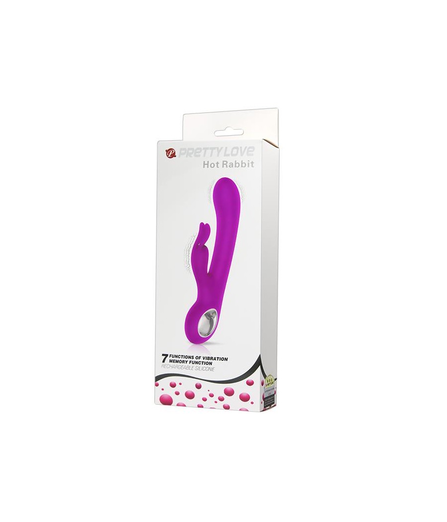 Vibrador Hot Rabbit Purpura