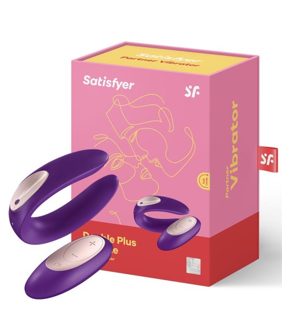 Satisfyer Plus con Control Remoto Color Púrpura