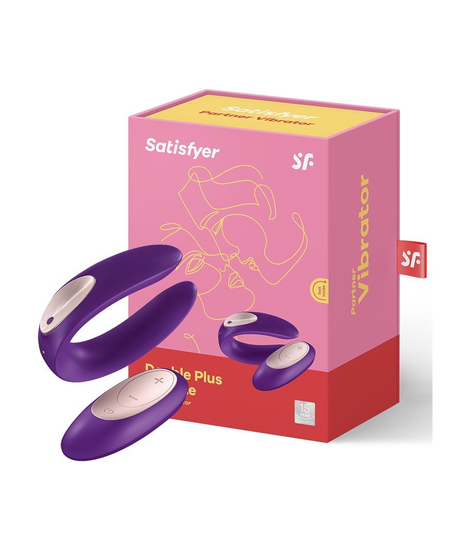 Satisfyer Plus con Control Remoto Color Purpura