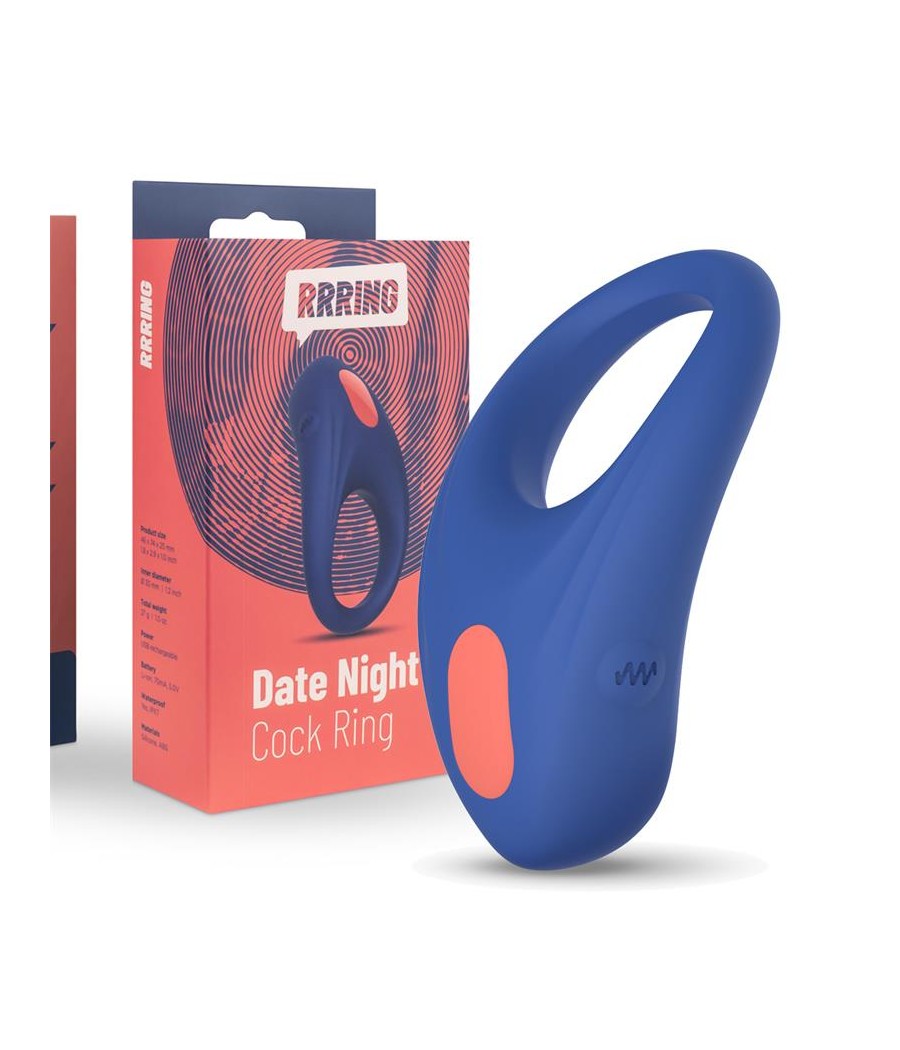 Rring Date Night Anillo para el Pene con Vibracion USB Silicona