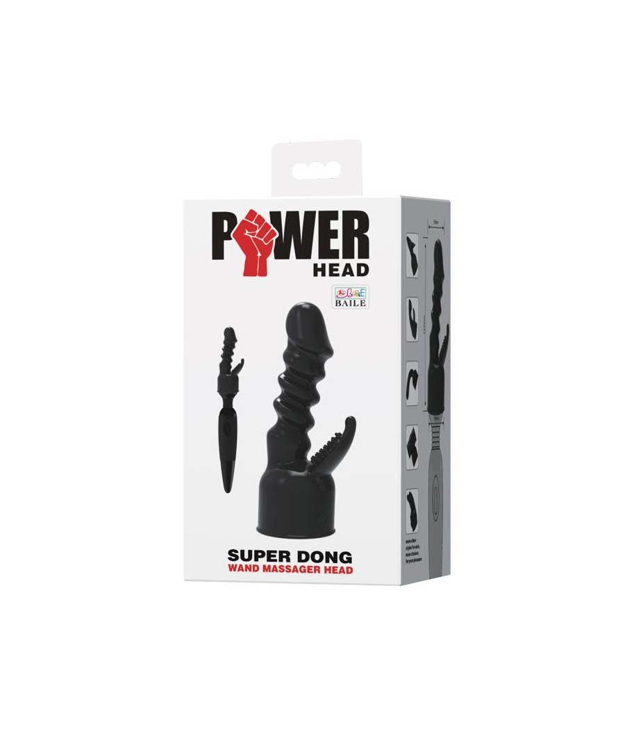 Cabezal Power Head Super Dong Negro