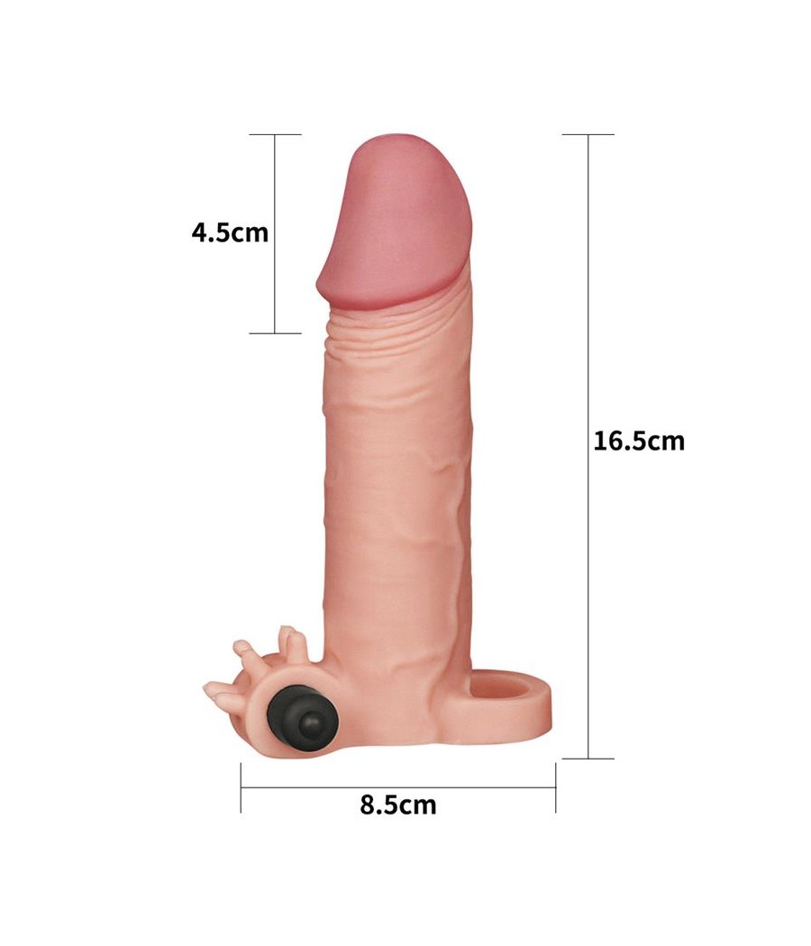 Funda para el Pene con Vibracion Add 2 Plesure X Tender Natural