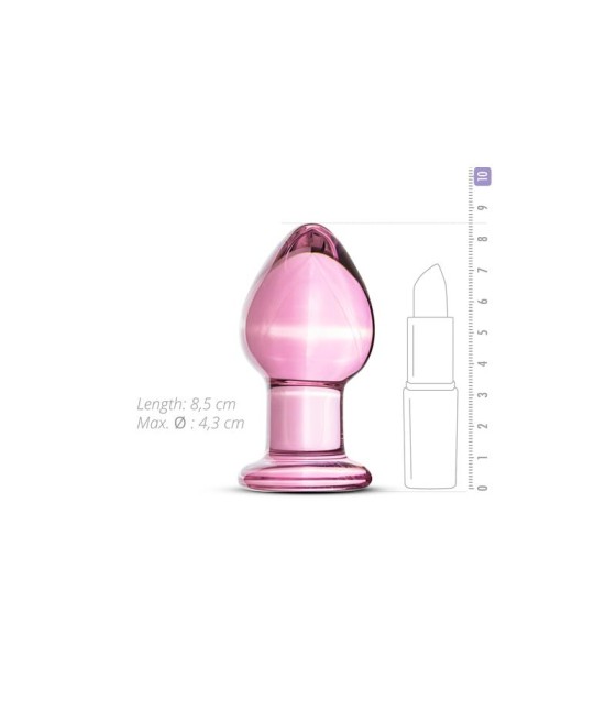 Plug anal Cristal Rosa