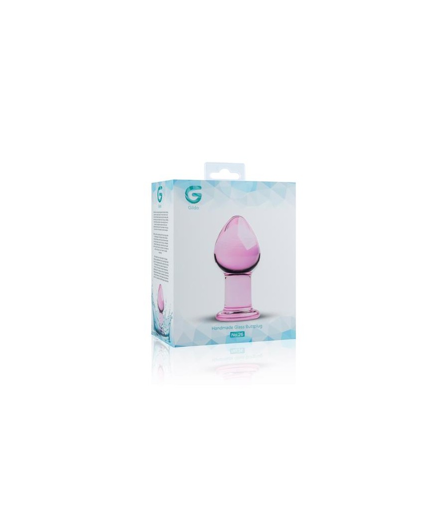 Plug anal Cristal Rosa