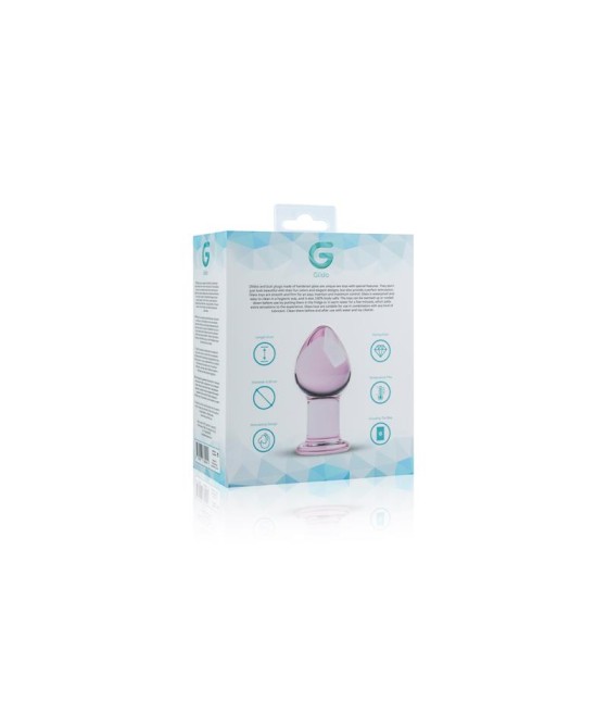 Plug anal Cristal Rosa