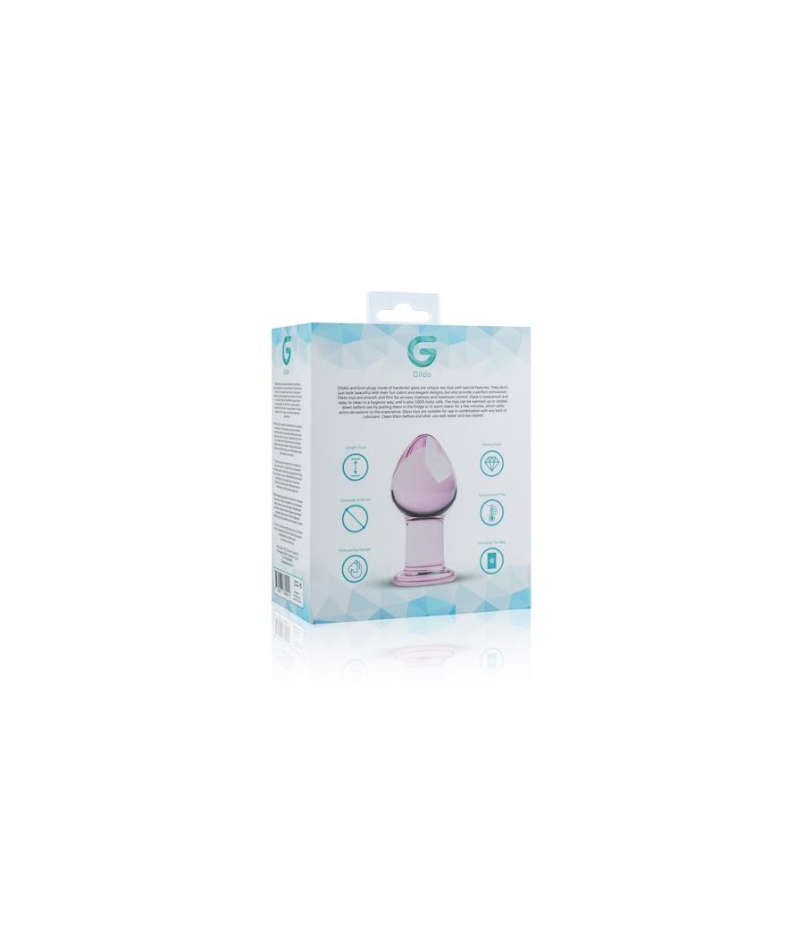 Plug anal Cristal Rosa