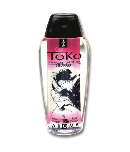 Shunga Lubricante Toko Aroma Vino de Fresa