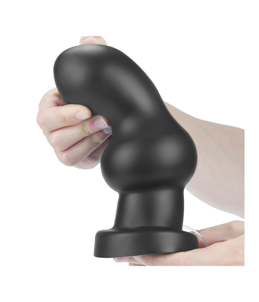 Plug Anal con Vibracion King Sized 7 Negro