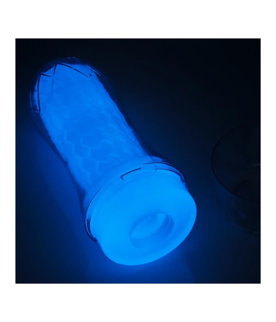 Masturbador Masculino Lumino Luz Azul