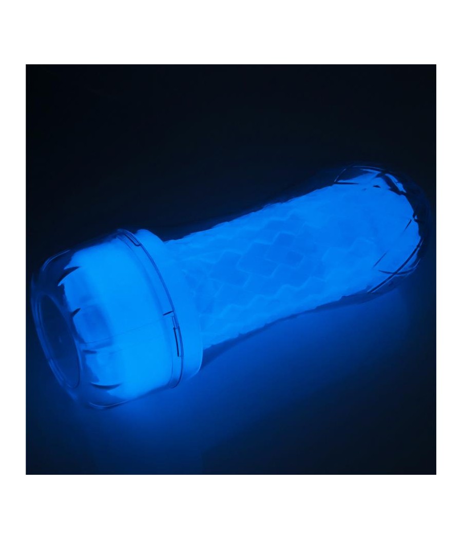 Masturbador Masculino Lumino Luz Azul