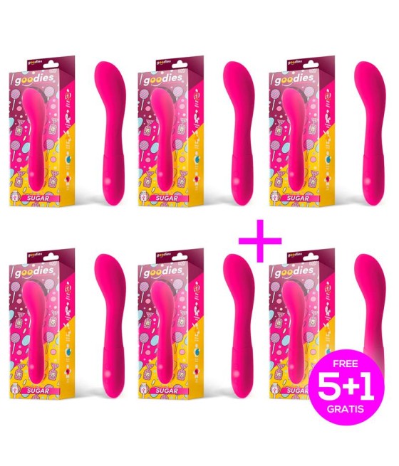 Pack 51 Sugar Vibrador Punto G USB Silicona